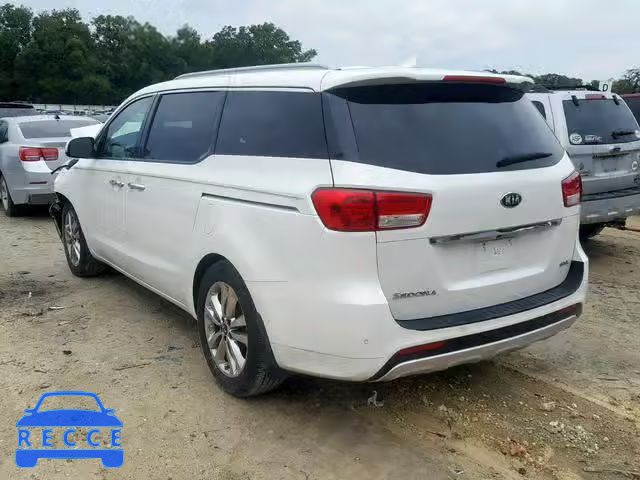 2015 KIA SEDONA SXL KNDME5C19F6037798 image 2