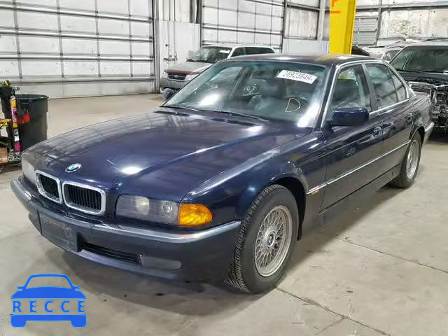 1998 BMW 740 I AUTO WBAGF8327WDL55187 зображення 1