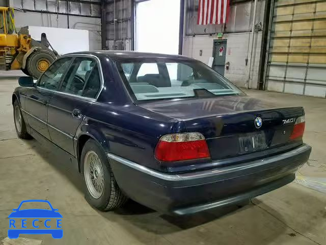 1998 BMW 740 I AUTO WBAGF8327WDL55187 зображення 2