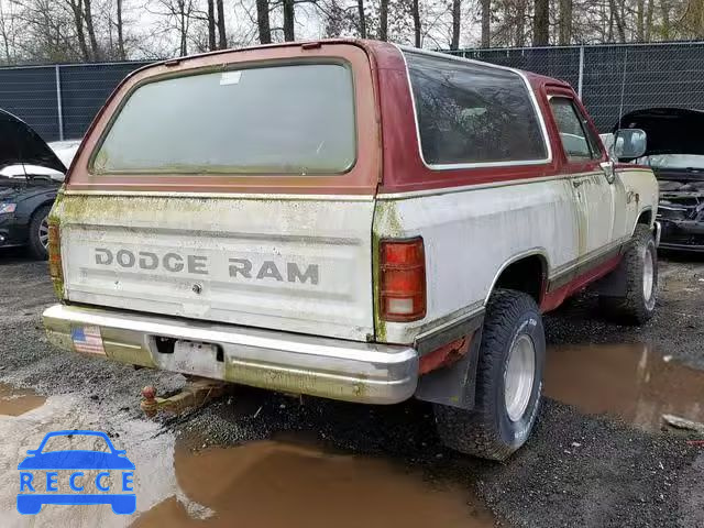 1988 DODGE RAMCHARGER 3B4GW02W4JM824657 Bild 3