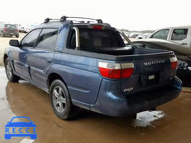 2006 SUBARU BAJA TURBO 4S4BT63C165102021 image 2