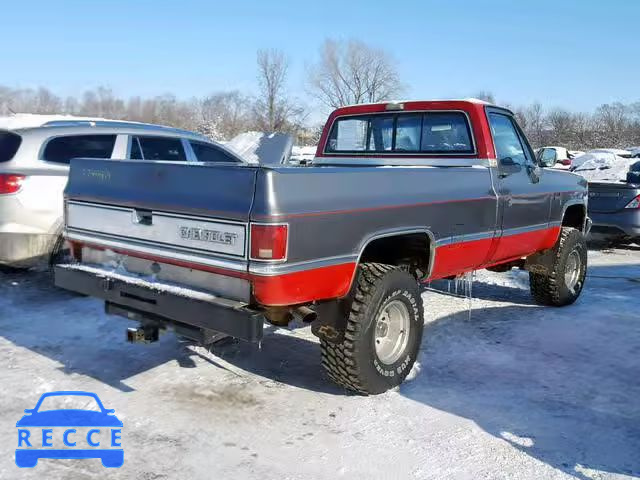 1986 CHEVROLET K10 1GCEK14H5GJ120600 зображення 3