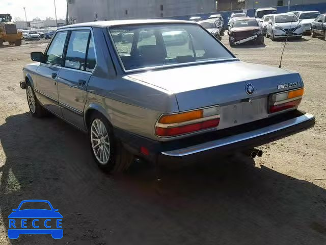 1986 BMW 535 I AUTO WBADC8404G0668795 image 2