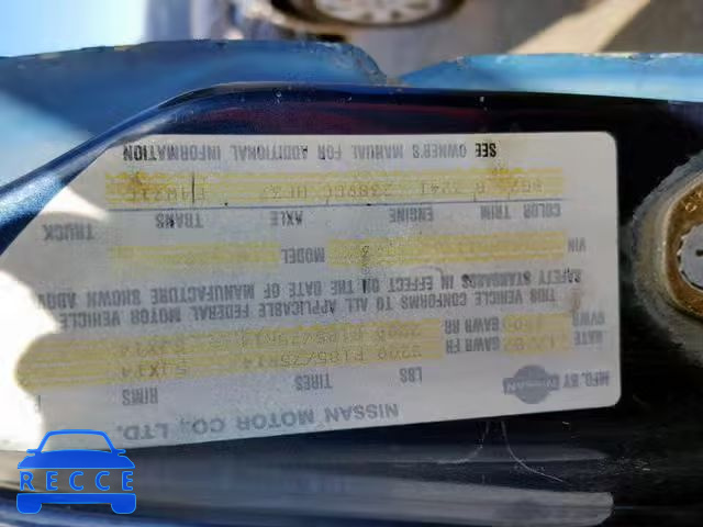 1988 NISSAN D21 SHORT 1N6ND11S6JC332375 image 9