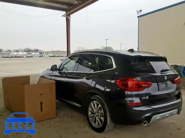 2019 BMW X3 SDRIVE3 5UXTR7C54KLF25438 image 2