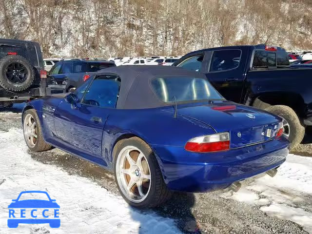 1998 BMW M ROADSTER WBSCK9330WLC87375 image 2