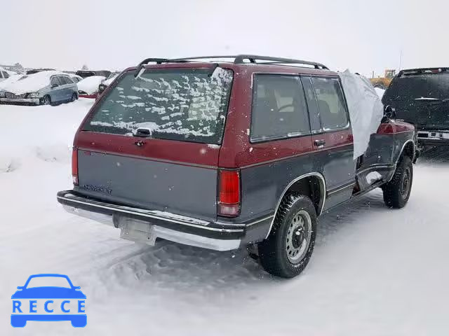 1993 CHEVROLET BLAZER S10 1GNDT13W1P2122449 image 3