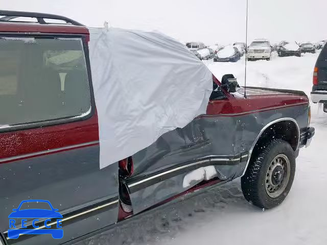 1993 CHEVROLET BLAZER S10 1GNDT13W1P2122449 image 8