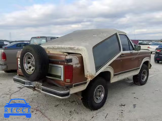 1986 FORD BRONCO U10 1FMDU15N2GLA09349 image 3