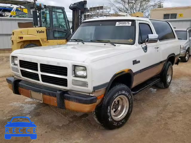 1993 DODGE RAMCHARGER 3B4GM17Z8PM119982 image 1