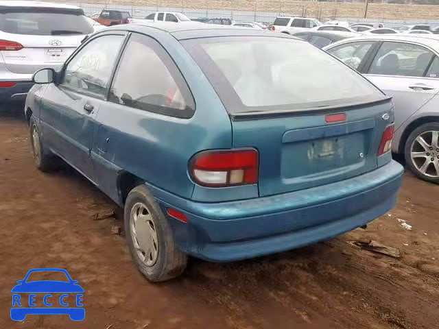 1996 FORD ASPIRE KNJLT05H2T6183127 image 2