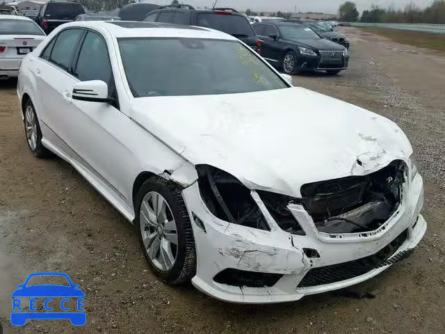 2013 MERCEDES-BENZ E 350 BLUE WDDHF2EBXDA705143 image 0