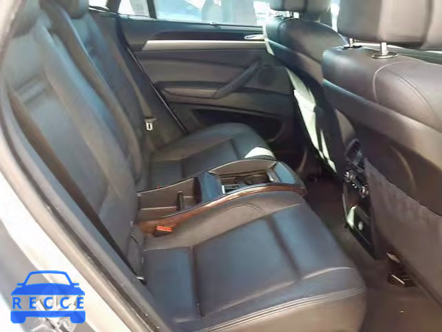 2008 BMW X6 XDRIVE3 5UXFG435X8L221876 image 5