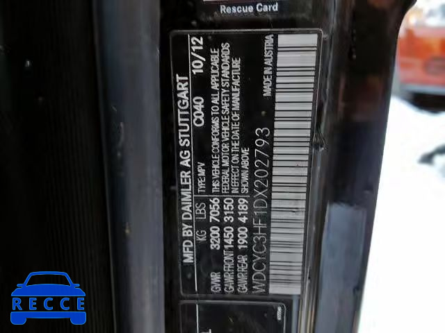 2013 MERCEDES-BENZ G 550 WDCYC3HF1DX202793 зображення 9