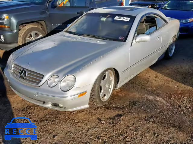 2000 MERCEDES-BENZ CL 500 WDBPJ75J9YA002095 зображення 1