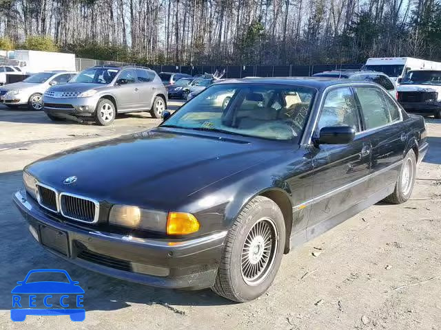 1996 BMW 750 IL WBAGK2321TDH67578 image 1
