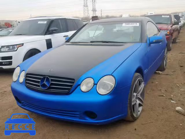 2002 MERCEDES-BENZ CL 600 WDBPJ78J72A025474 image 1