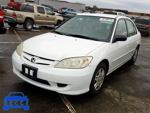 2004 HONDA CIVIC GX 1HGEN26554L000488 image 1