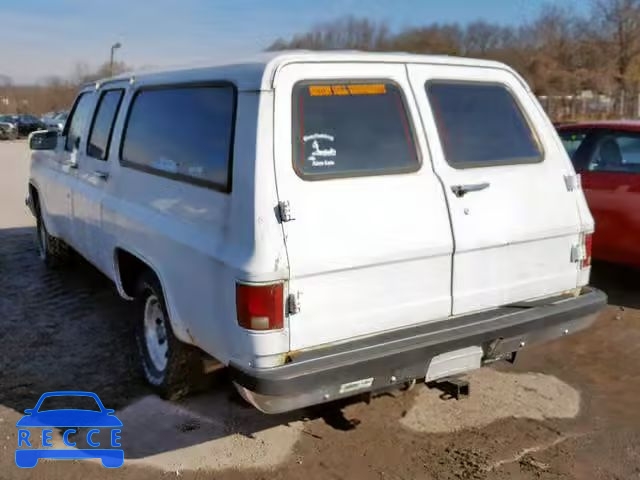 1991 CHEVROLET SUBURBAN R 1GNER16K7MF148344 image 2