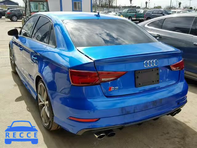 2017 AUDI S3 PREMIUM WAUB1GFF2H1050721 image 2