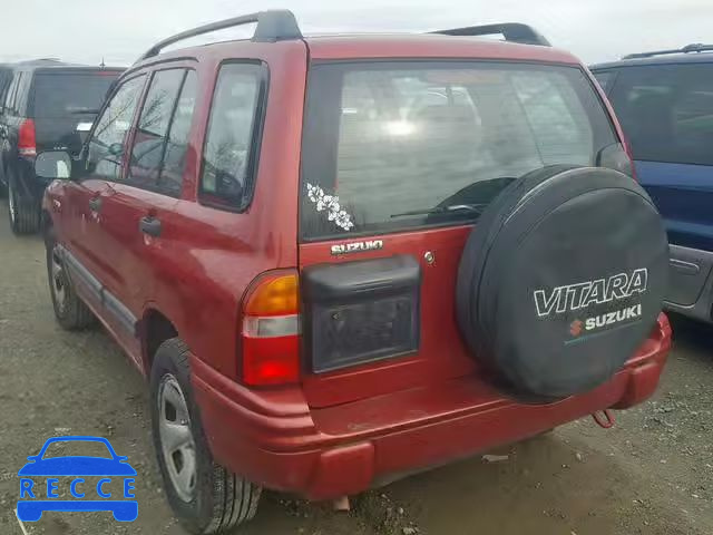 1999 SUZUKI VITARA JS 2S3TE52V8X6107708 image 2