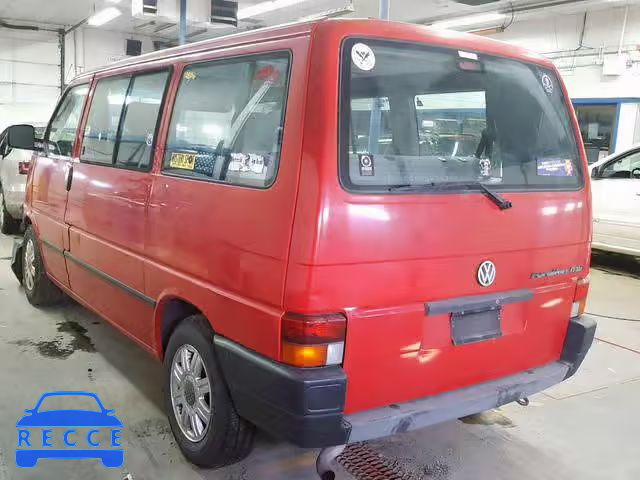 1993 VOLKSWAGEN EUROVAN MV WV2MC0700PH050506 image 2