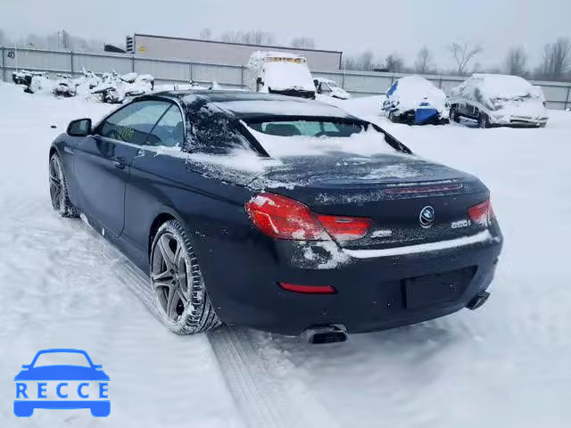 2013 BMW 650 XI WBAYP1C56DDX00970 зображення 2