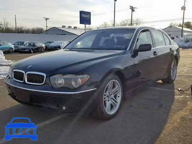 2003 BMW 760 LI WBAGN83423DK10753 image 1