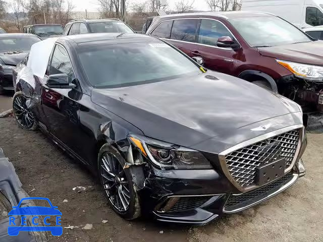 2018 GENESIS G80 SPORT KMHGN4JB0JU250044 Bild 0