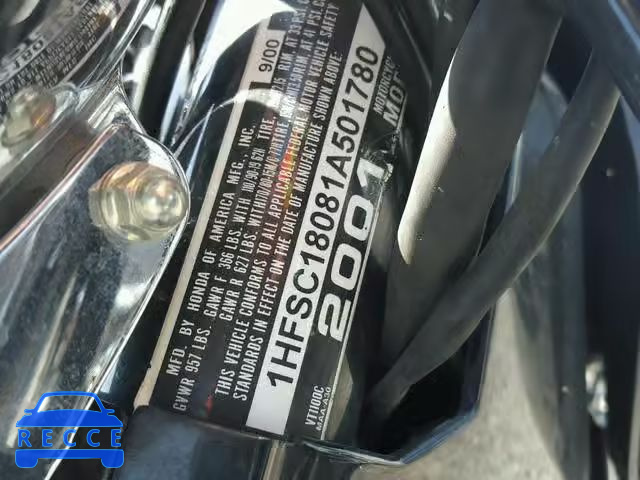 2001 HONDA VT1100 C 1HFSC18081A501780 image 9