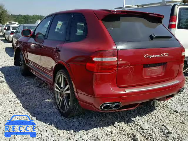 2008 PORSCHE CAYENNE GT WP1AD29P58LA74009 image 2