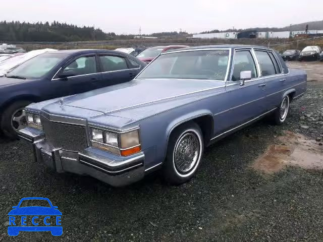 1984 CADILLAC FLEETWOOD 1G6AW6984E9038531 Bild 1