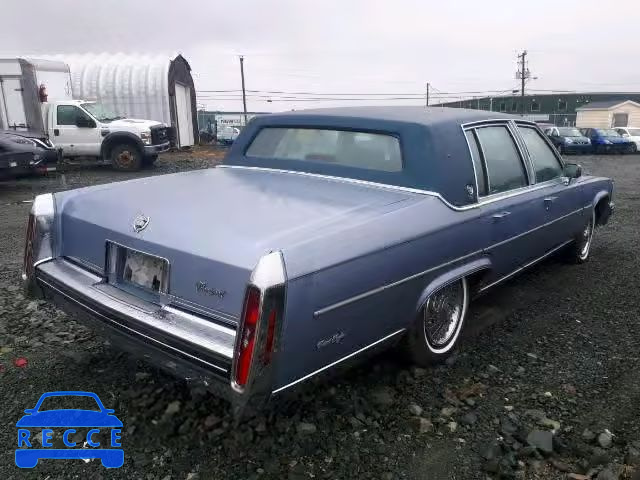 1984 CADILLAC FLEETWOOD 1G6AW6984E9038531 зображення 3