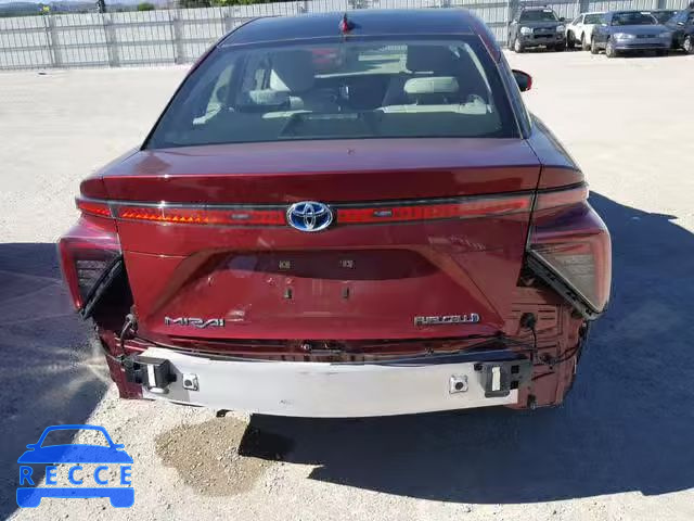 2017 TOYOTA MIRAI JTDBVRBD7HA001733 Bild 8
