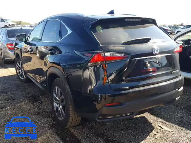 2015 LEXUS NX 300H JTJBJRBZ7F2018107 image 2