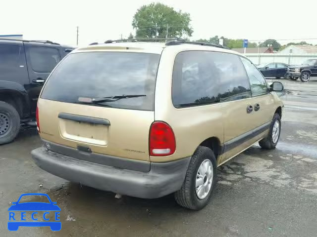 1996 PLYMOUTH VOYAGER SE 2P4GP453XTR704670 image 3