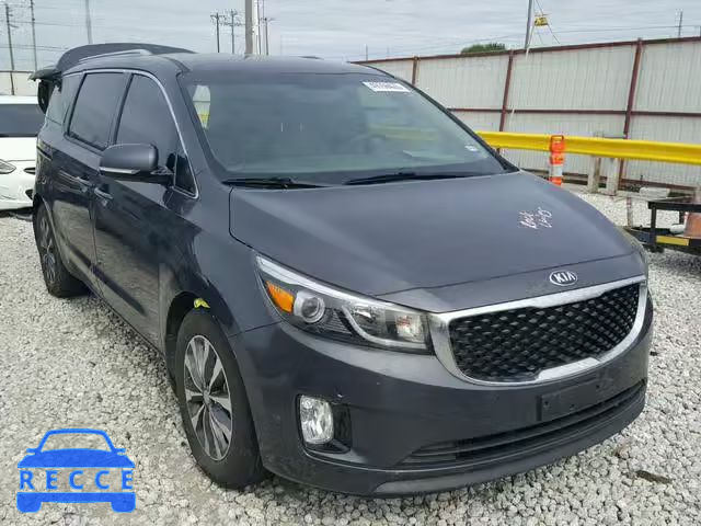 2017 KIA SEDONA EX KNDMC5C10H6321314 зображення 0