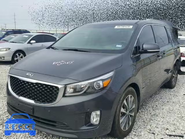 2017 KIA SEDONA EX KNDMC5C10H6321314 зображення 1