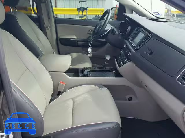 2017 KIA SEDONA EX KNDMC5C10H6321314 зображення 4