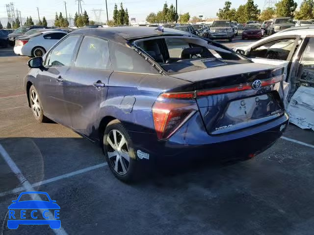 2017 TOYOTA MIRAI JTDBVRBD7HA002249 image 2