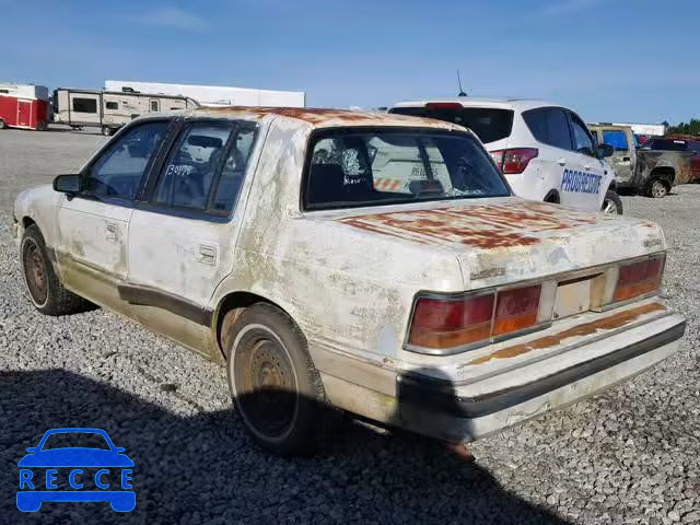 1989 DODGE SPIRIT 1B3BA46K0KF469631 image 2