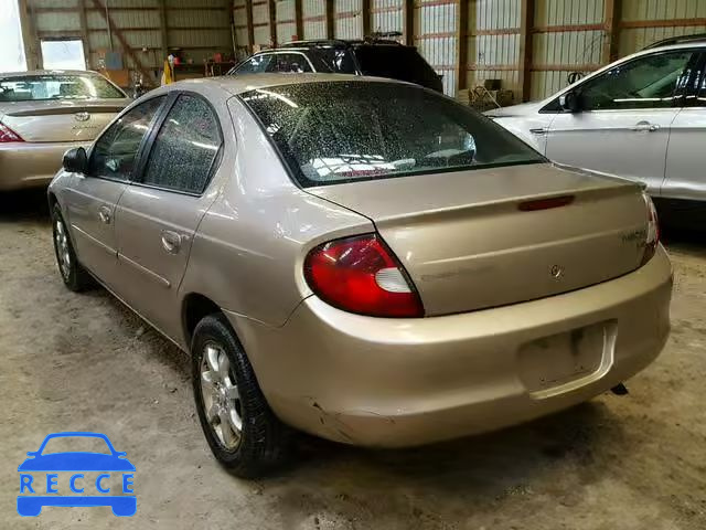 2002 CHRYSLER NEON LE 1C3ES46C52D644540 image 2