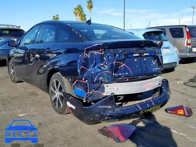 2017 TOYOTA MIRAI JTDBVRBD5HA002430 image 2