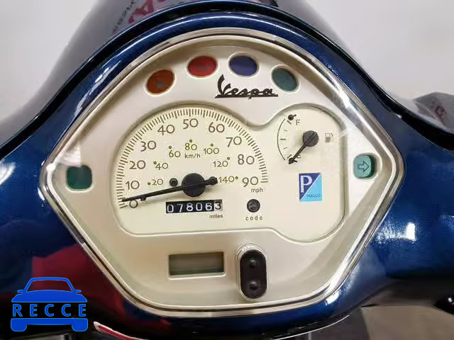 2009 VESPA LX 150 ZAPM448F195017538 зображення 6