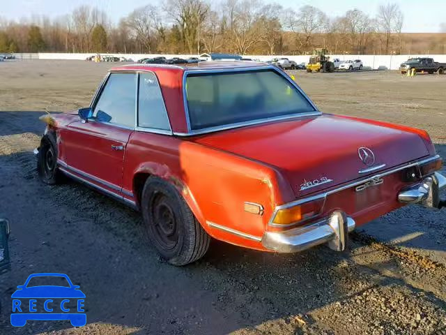 1971 MERCEDES-BENZ 280SL 11304412020218 зображення 2