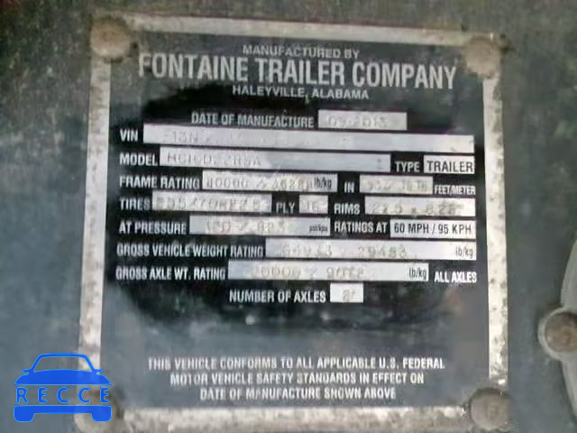 2014 FONTAINE TRAILER 13N2532CXE1565372 image 9