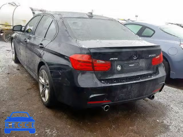 2015 BMW 335 XI WBA3B9G52FNR93085 image 2