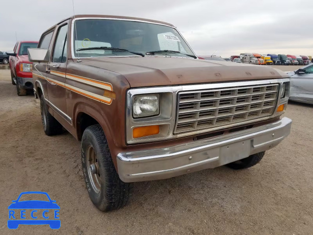 1981 FORD BRONCO U10 1FMDU15G3BLA49448 image 0