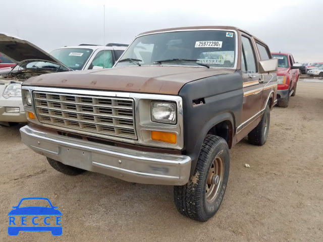 1981 FORD BRONCO U10 1FMDU15G3BLA49448 image 1