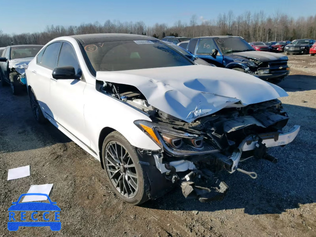 2018 GENESIS G80 SPORT KMHGN4JB3JU231407 Bild 0